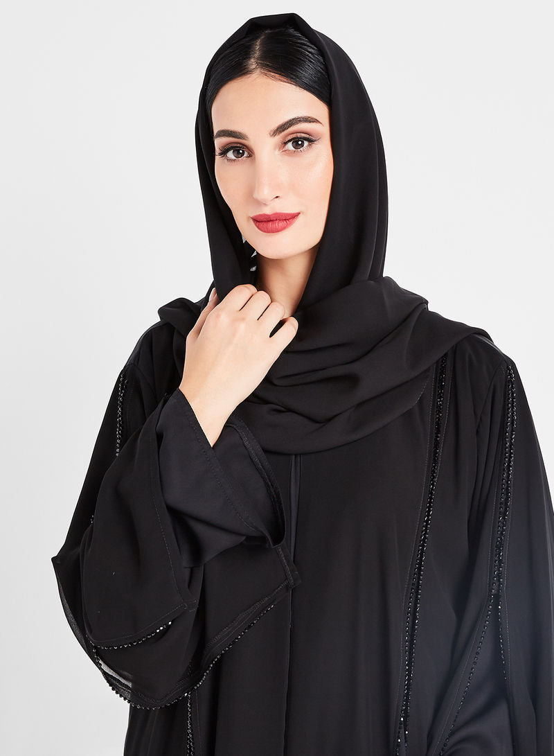 chiffon abaya