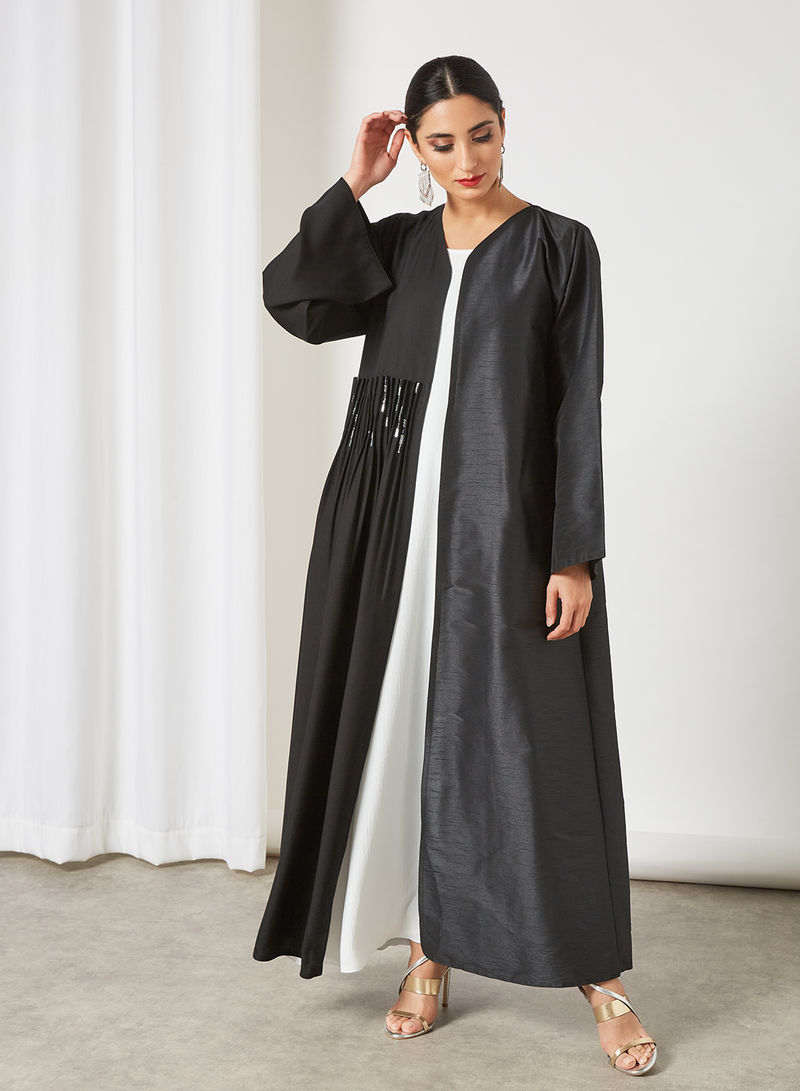 pleated abaya dubai