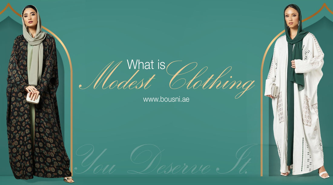 what is modest clothing