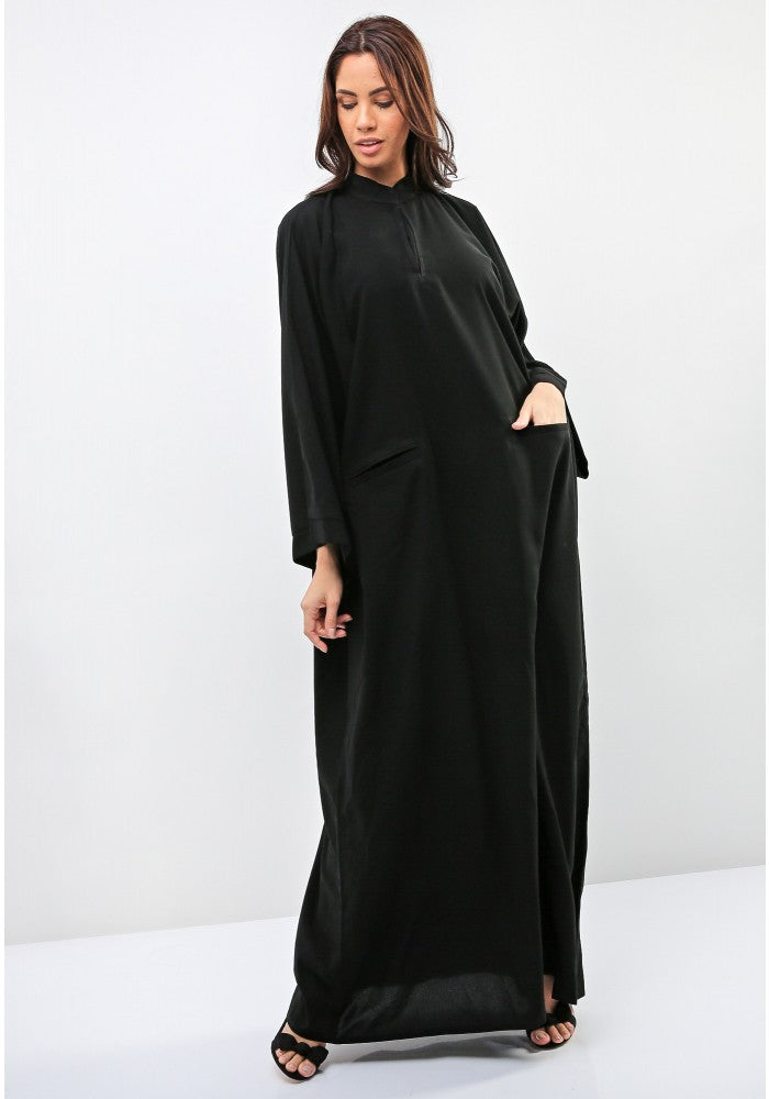 plain abaya