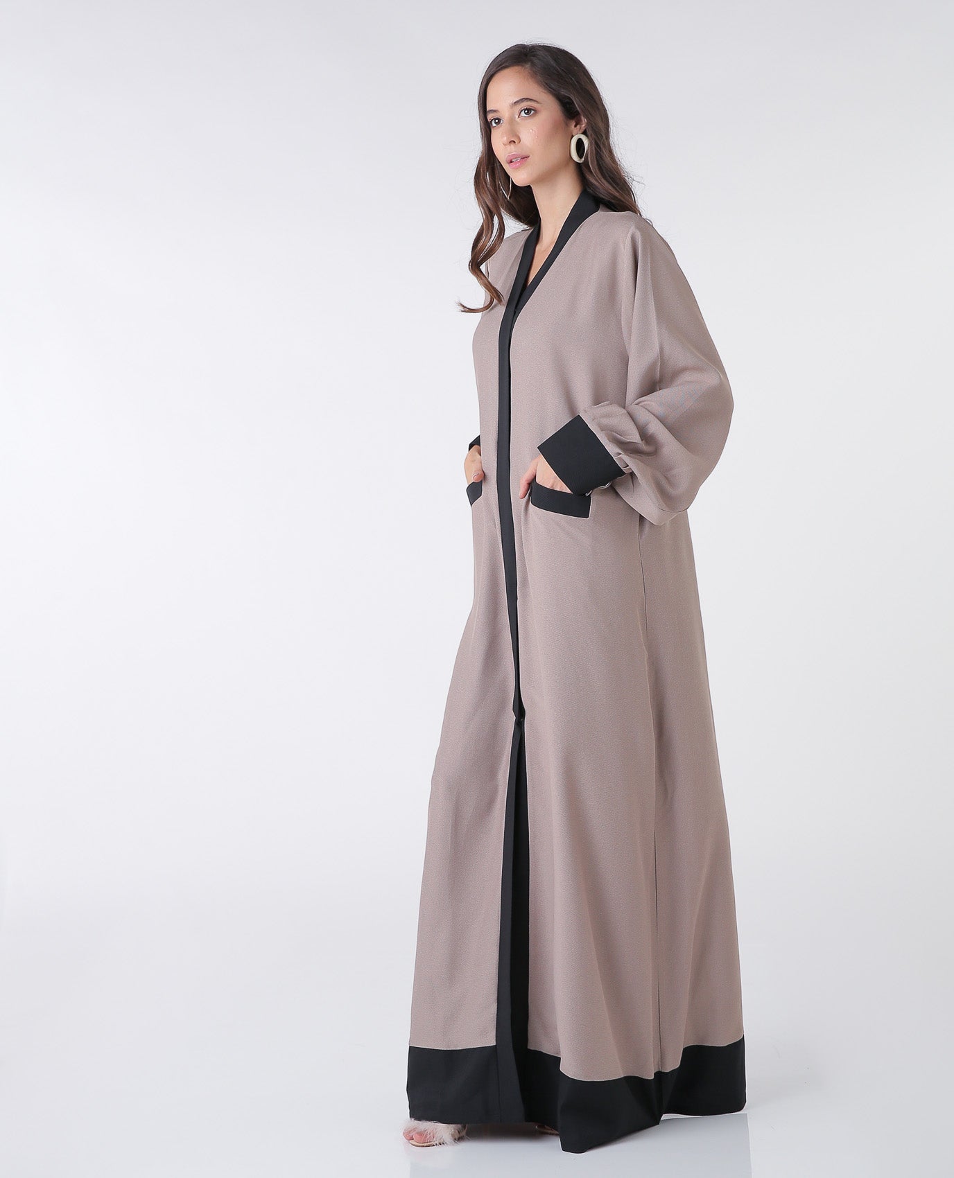 pocket style abaya