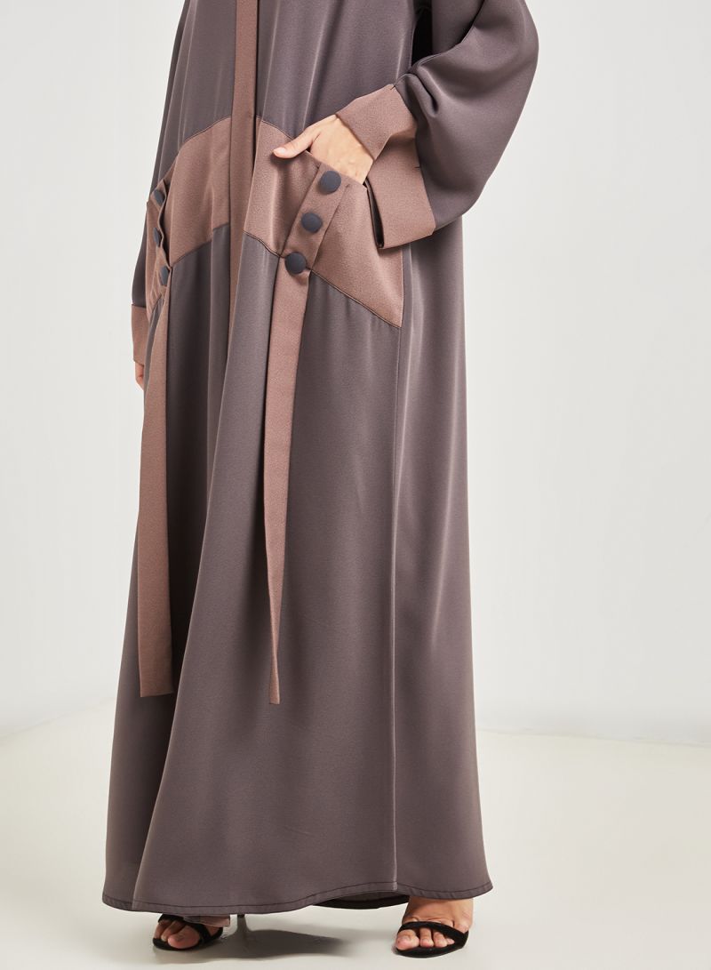 pocket style abaya
