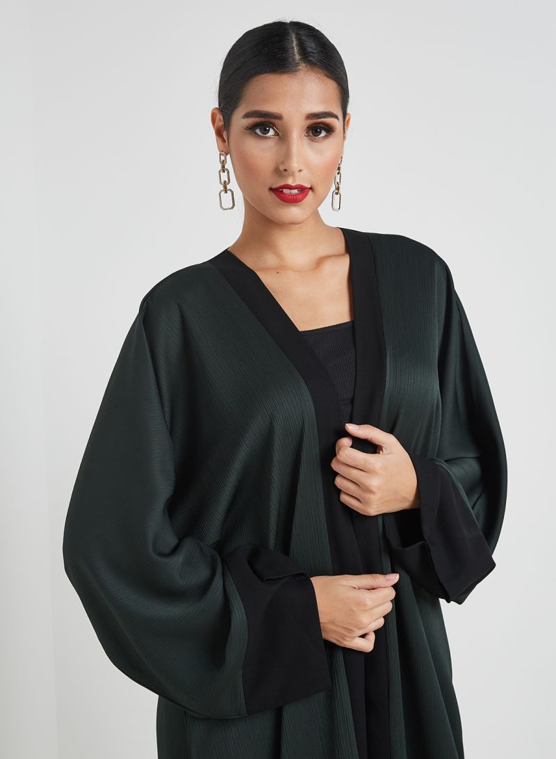 green bisht abaya