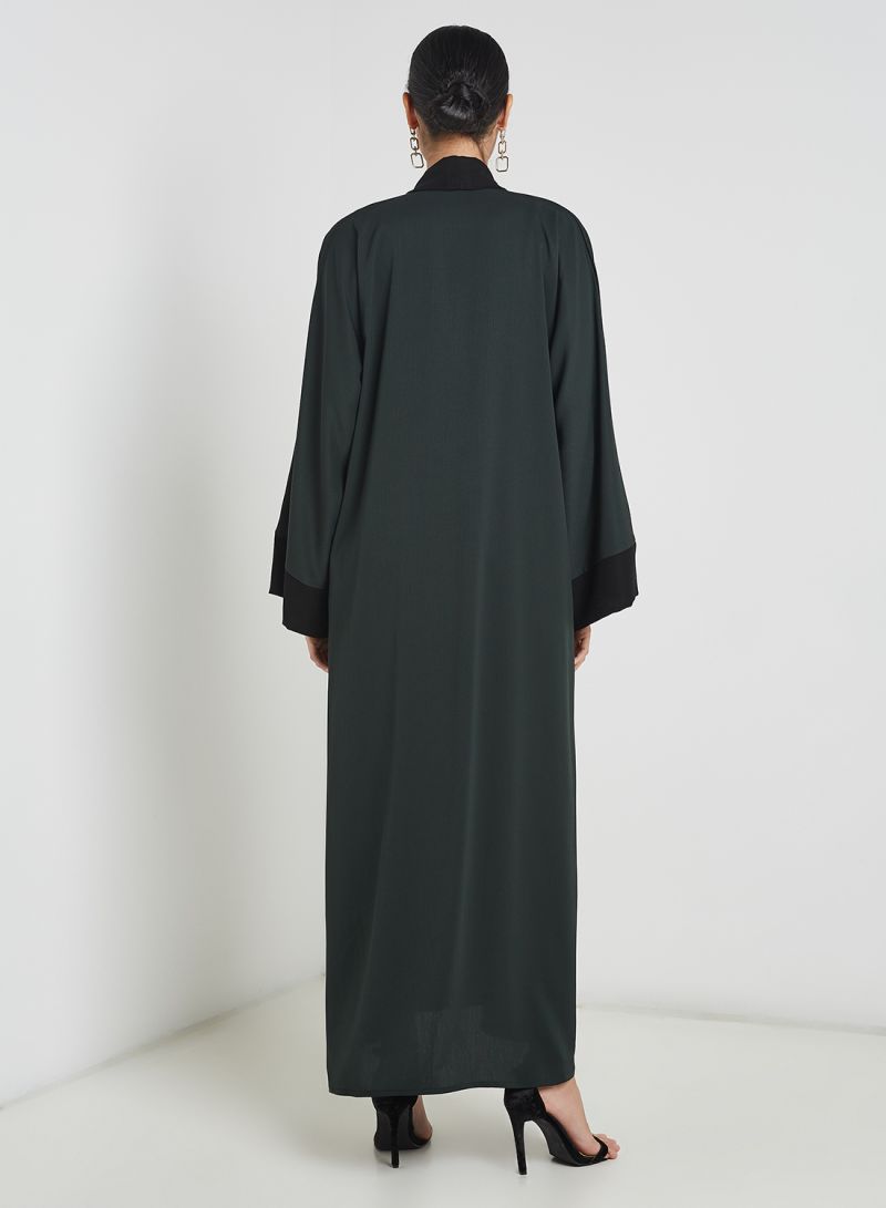 wide sleeves abaya