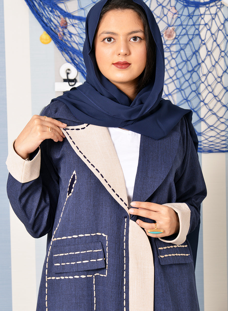 collar abaya
