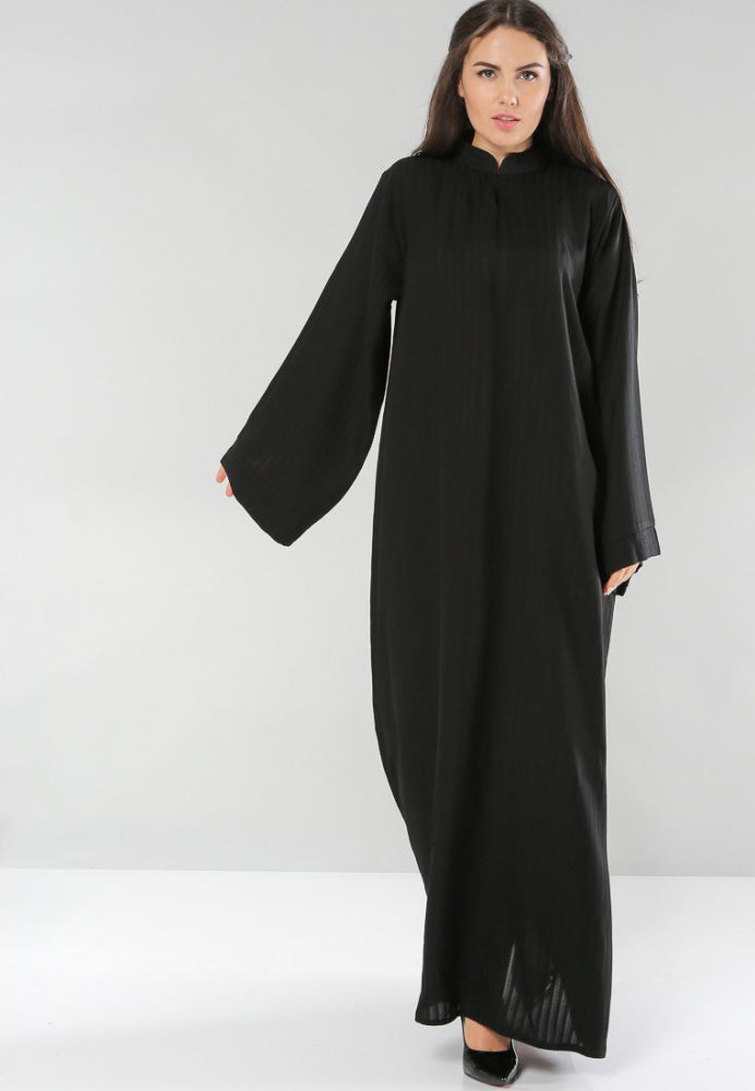 ban collar abaya