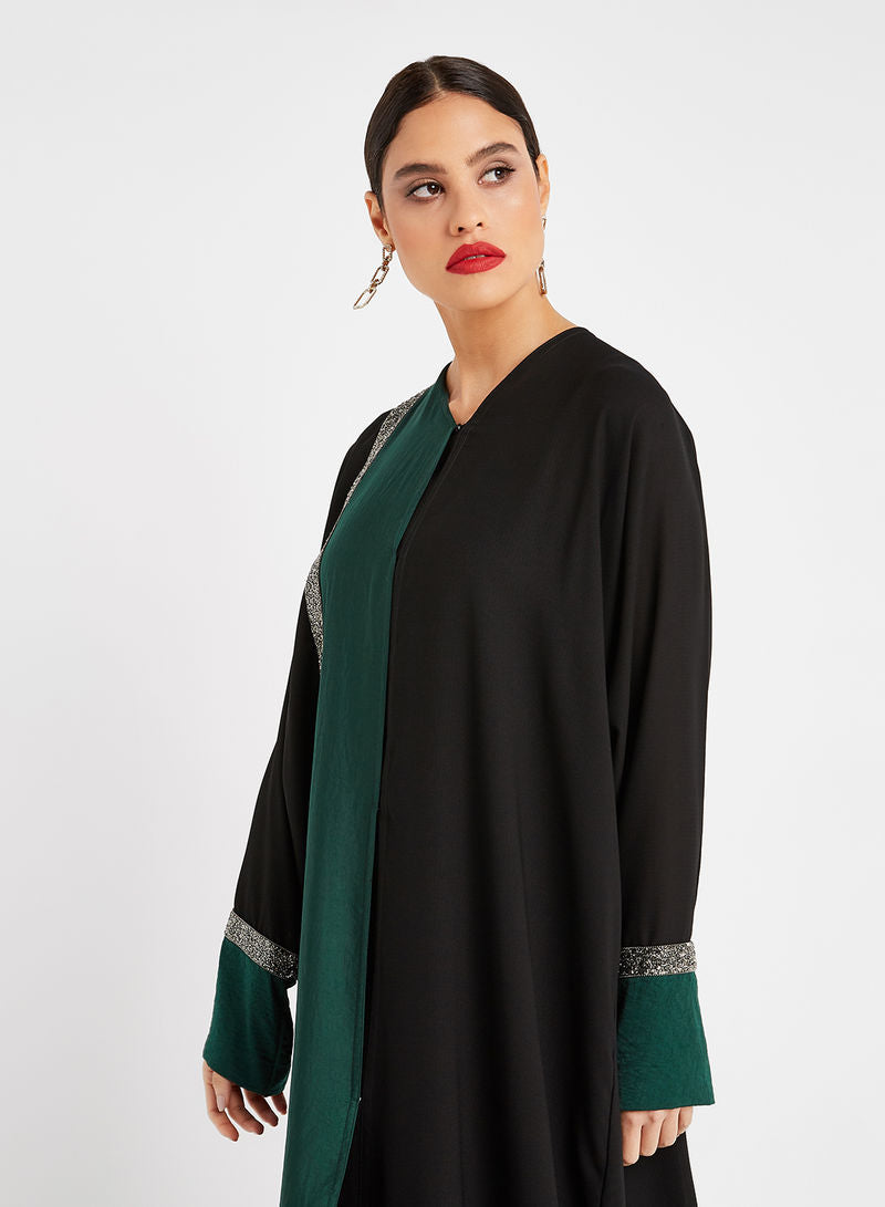 Applique style abaya