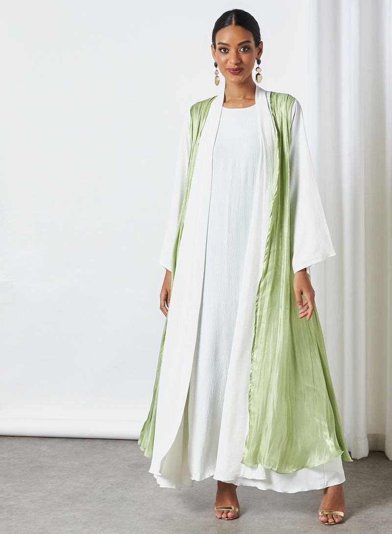 abaya with shrug