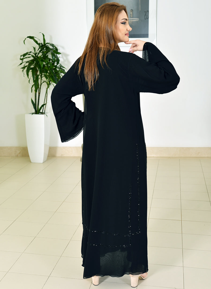 chiffon abaya