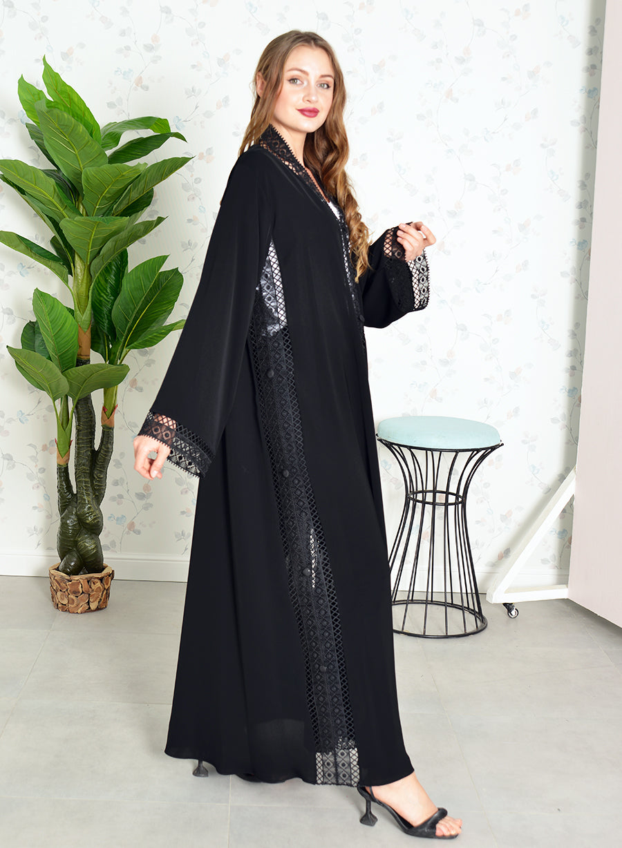 lace abaya