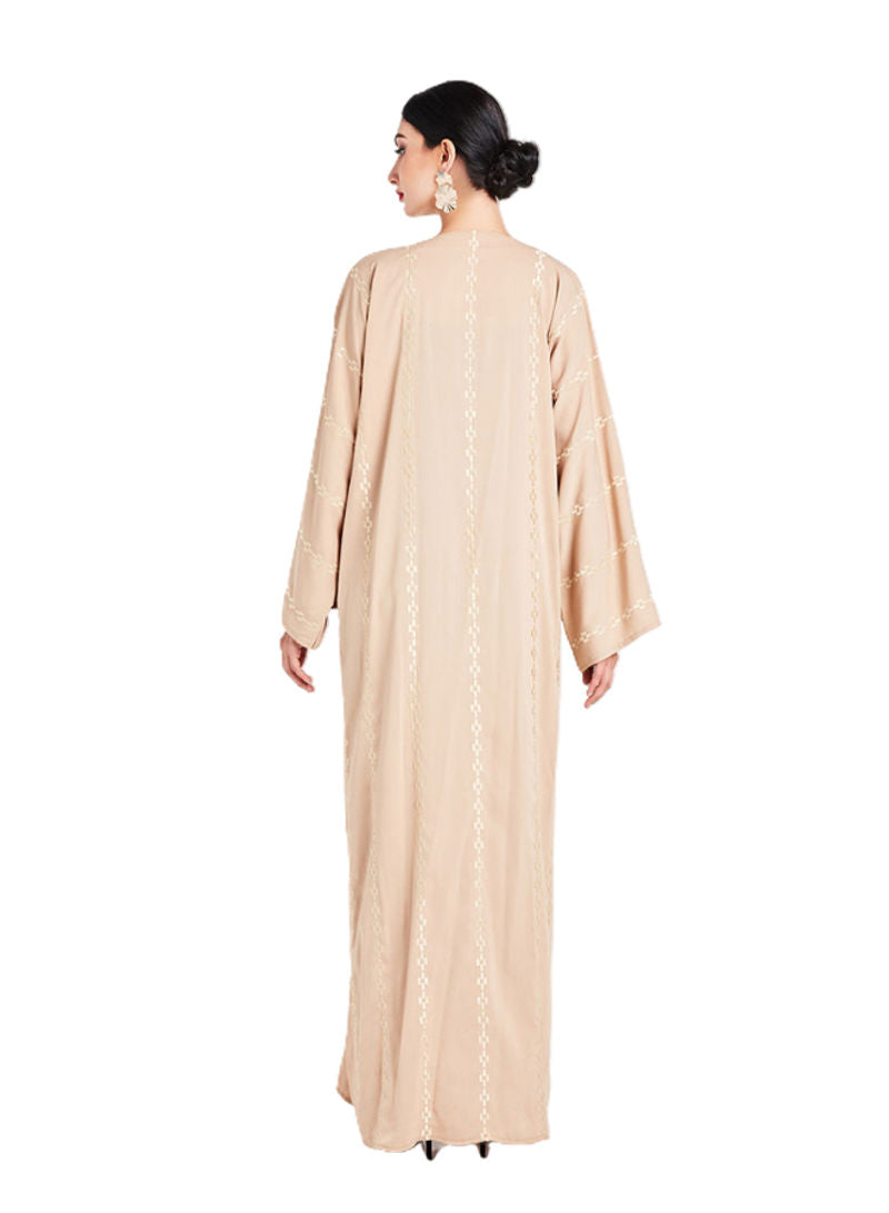 embroidered abaya