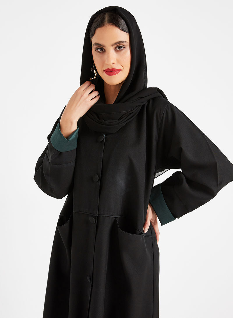 abaya with pockets