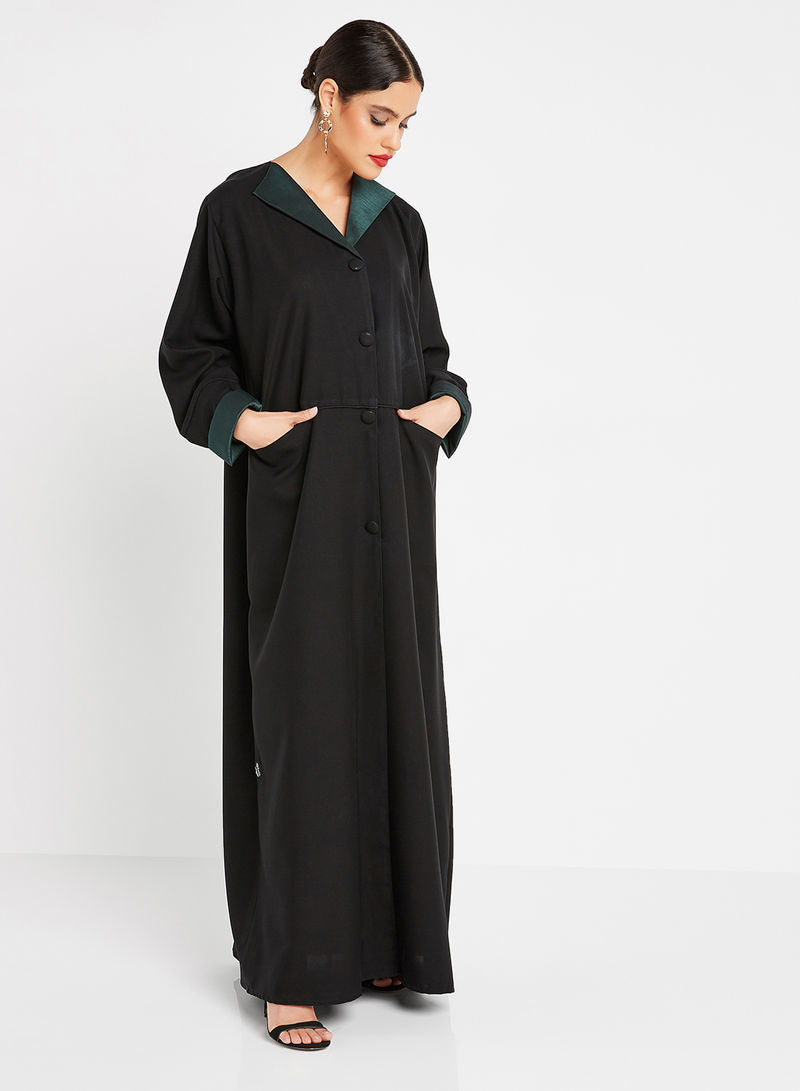 abaya with pockets