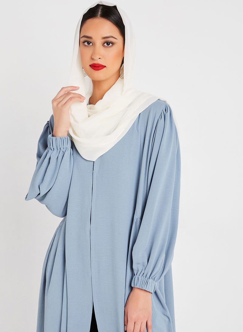 abaya with elastic sleeves dubai