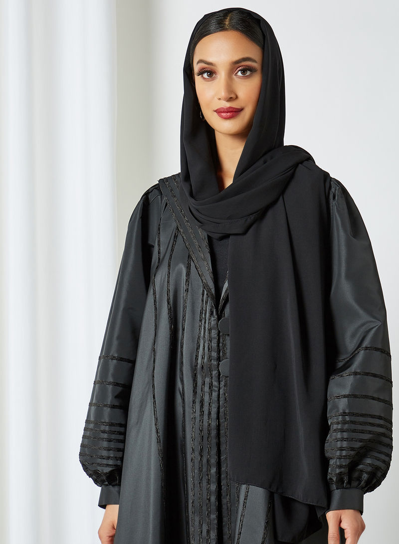 Coat Collar Abaya
