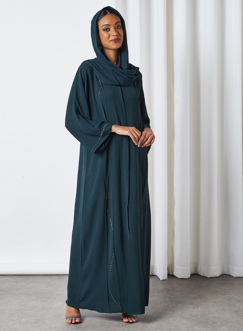 beads abaya