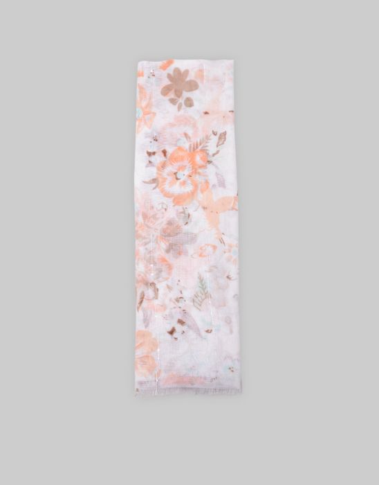 floral printed scarf